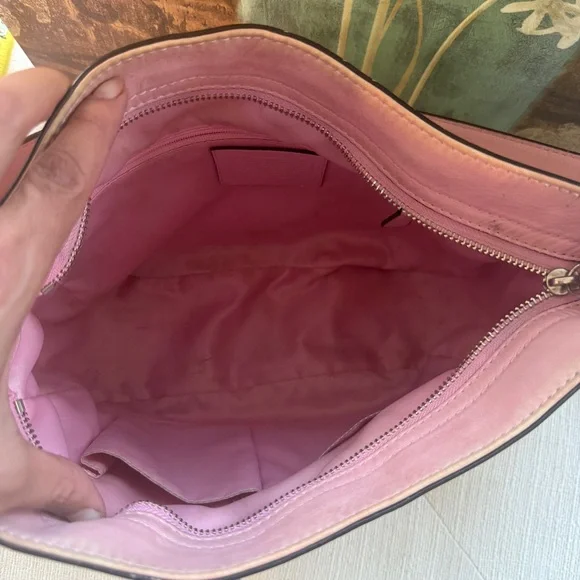 Coach Bag, Beige and Pink, F14708 - Picture 14 of 16